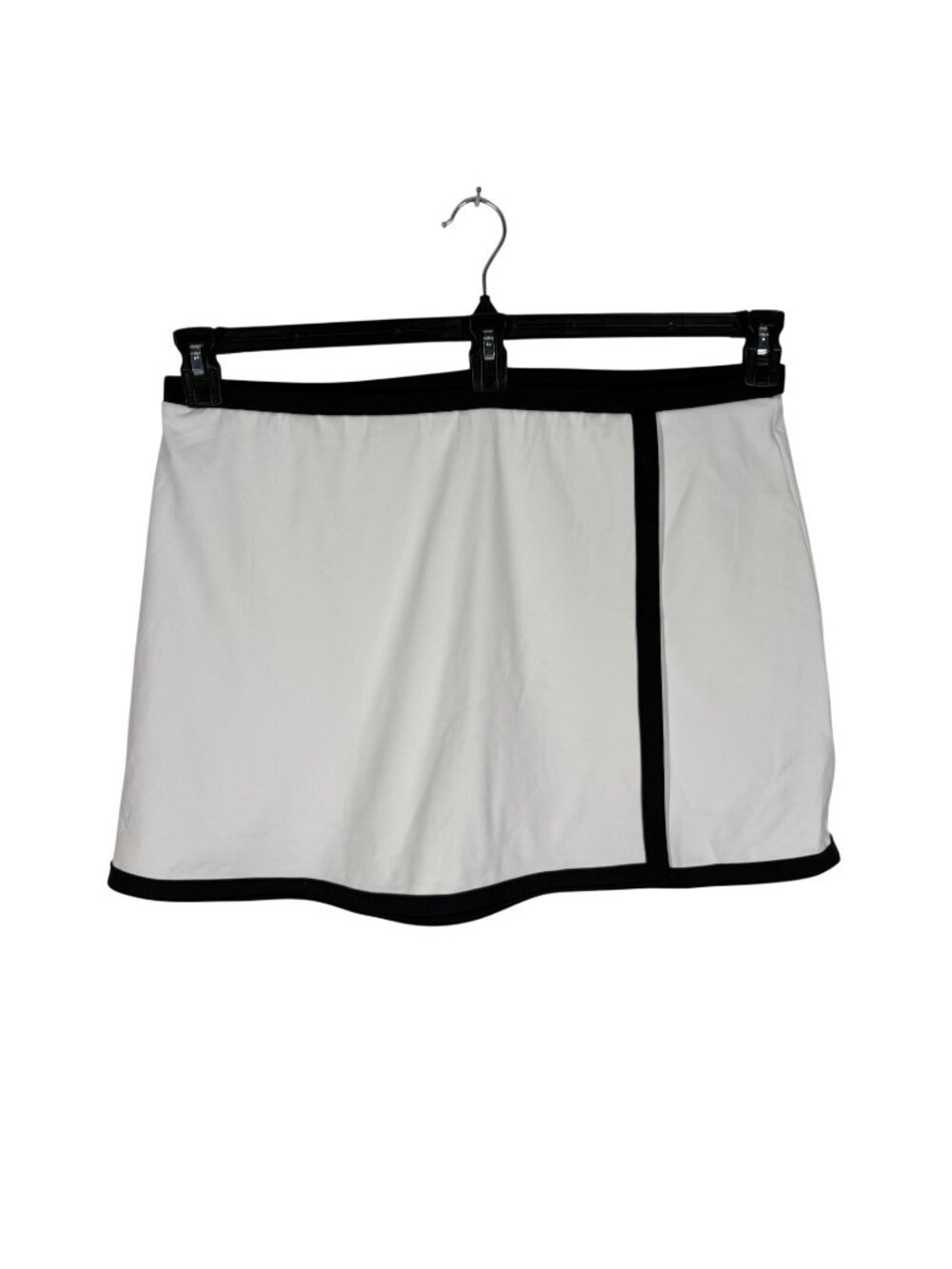 J.Crew Factory Women XXL White Black Preppy Athleisure Active Wrap Skort NWT